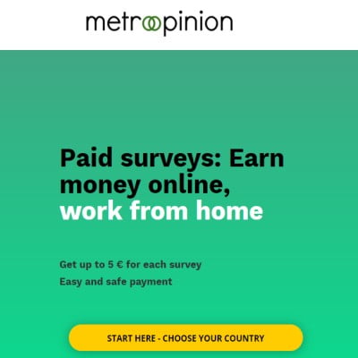 Earn Money Online with Paid Surveys on Metroopinion