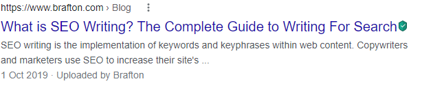 Develop the best meta description