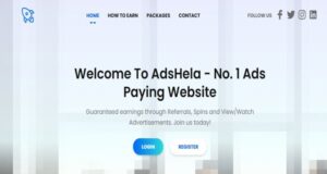 AdsHela, how to earn and Packages