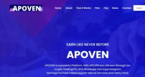 Apoven Agencies, how to earn, Plans