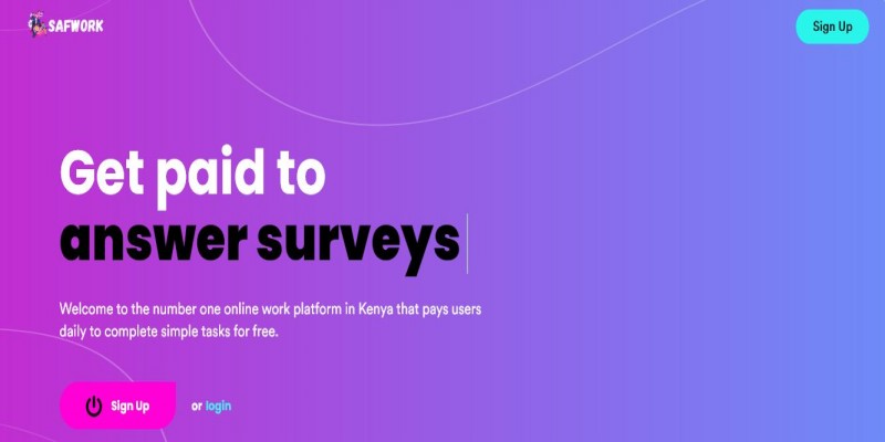 Safwork, how to earn, Registration