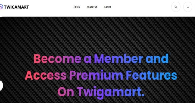 Twigamart, Login, how to earn, products