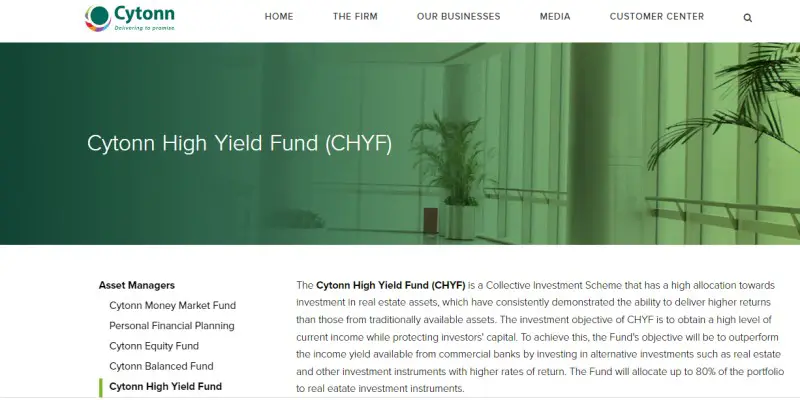Withdrawing from Cytonn Investment