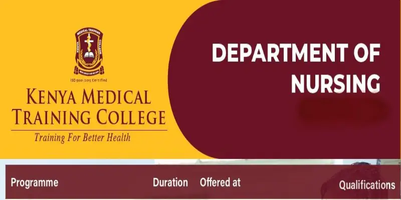 KMTC Nursing Requirements And Duration Taken | Techpawa